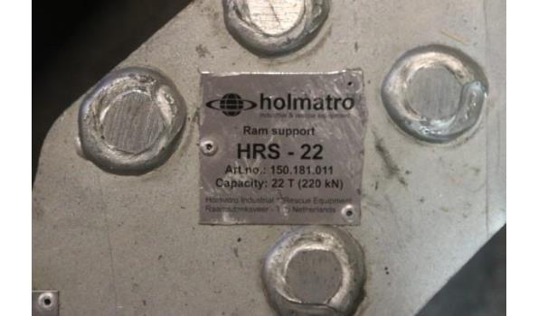3 ramsteunen HOLMATRO, type HRS - 22